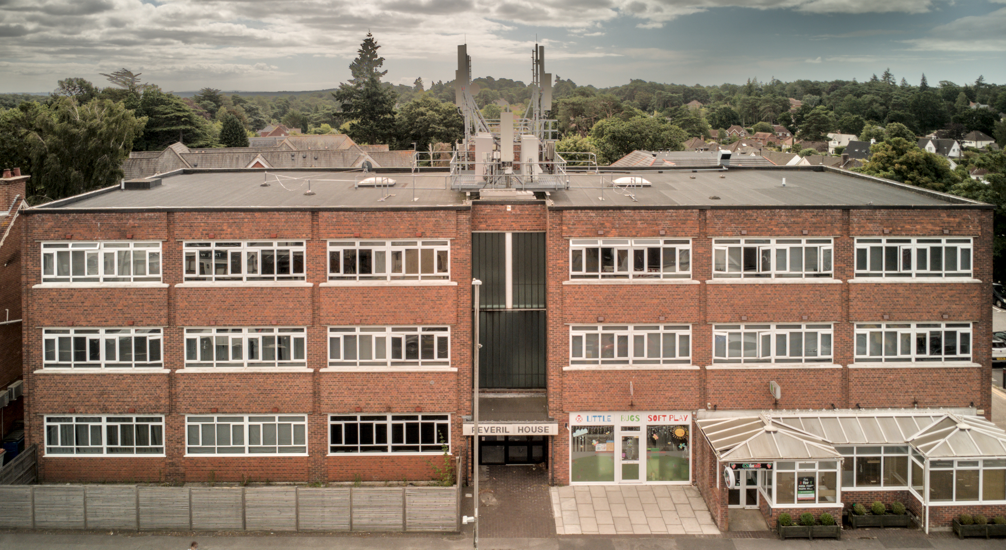 Peveril aerial view