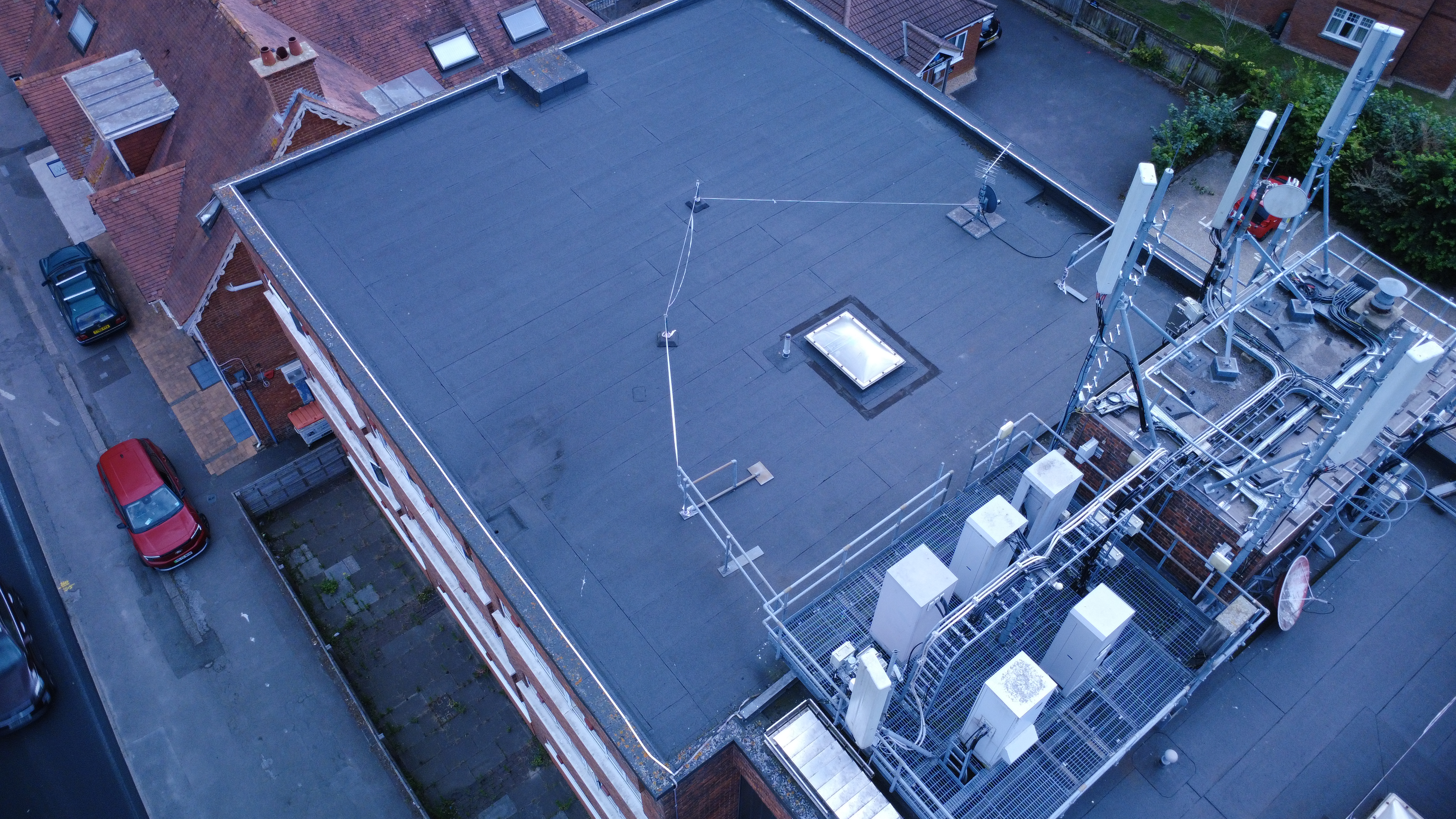 Peveril angled roof detail